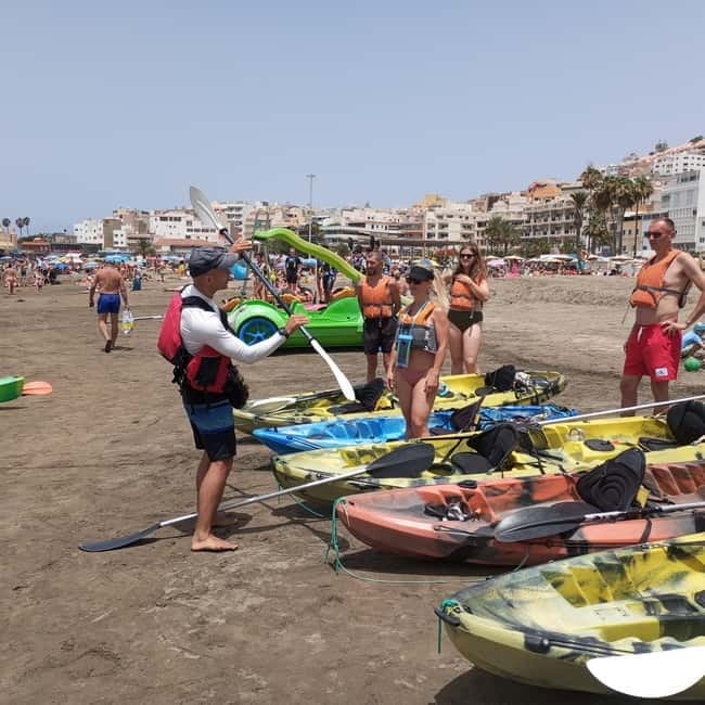 Tenerife: Kayak and Snorkeling Tour with Photos - Sea caves stop: why it’s more than just another photo spot