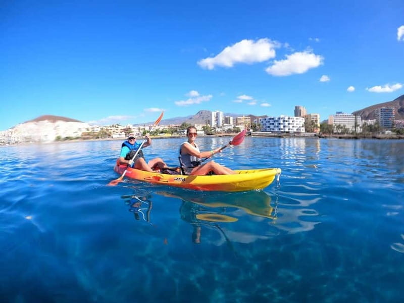 Tenerife: Kayak & Snorkel Tour with Snacks & Sea Life Safari - The snorkeling break: what you’re actually doing under the water