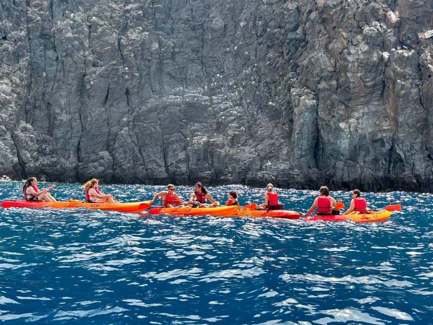 Tenerife: Kayak & Snorkeling, Marine Fauna Watching - The second and third paddles: building confidence before the finish