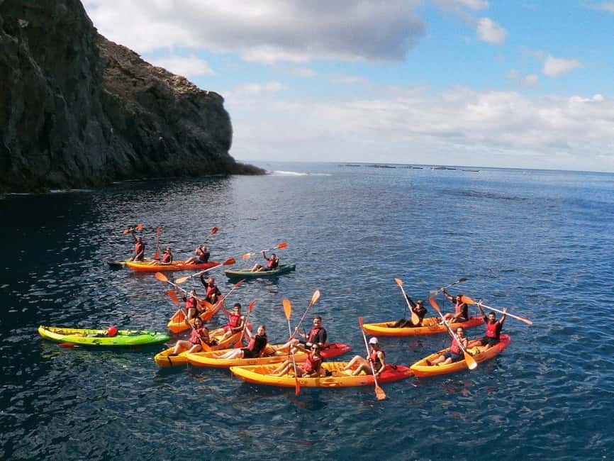 Tenerife: Kayak & Snorkeling, Marine Fauna Watching - Returning to La Arenita: snacks, water, and the end-of-trip reset