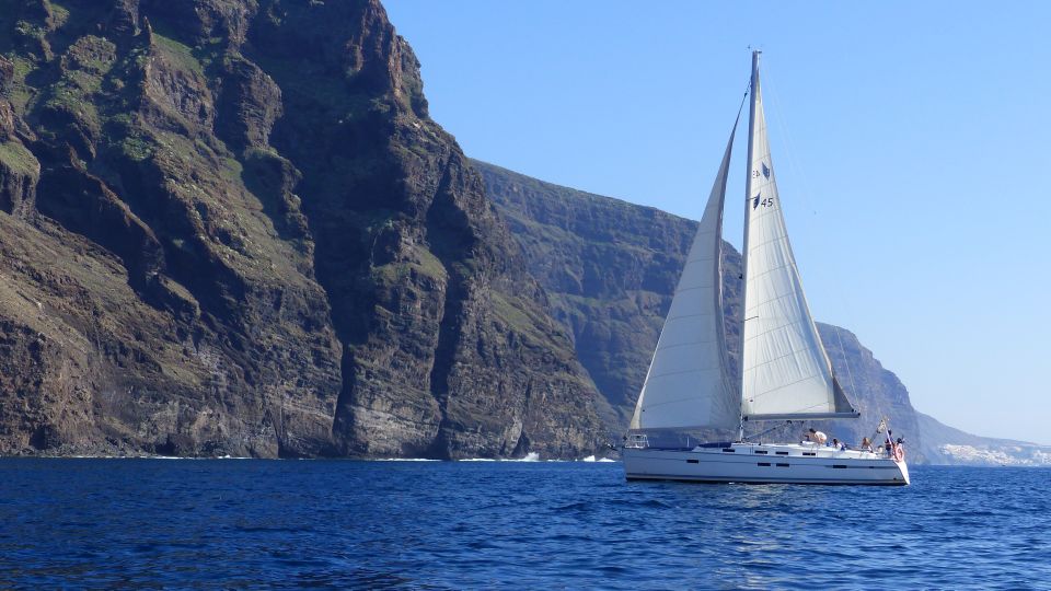 Tenerife: Los Gigantes Whale Watching Cruise by Sail Boat - Out on the Atlantic for dolphins and pilot whales (about two hours)