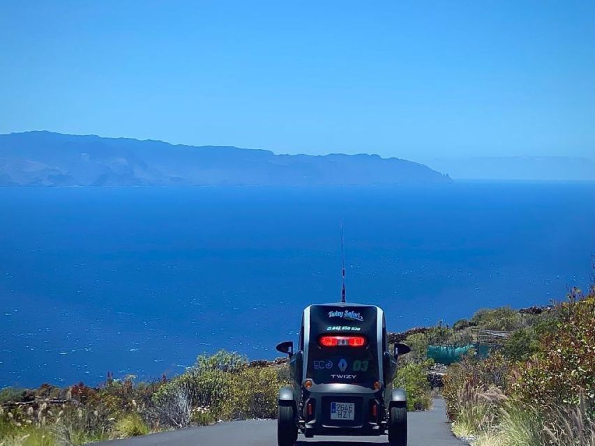 Tenerife: Private Renault Twizy Tour - Coffee and Canarian flavor breaks in a mountain cafe
