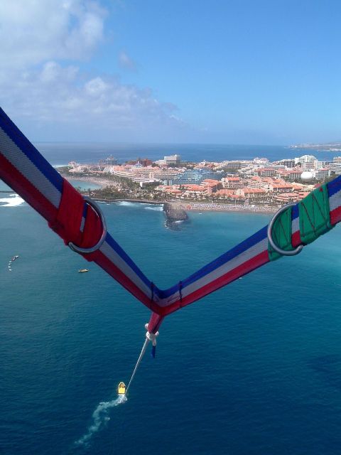Tenerife South: Parascending Experience with Boat Ride - That End-of-Flight Ocean Dip and Getting Back on Board