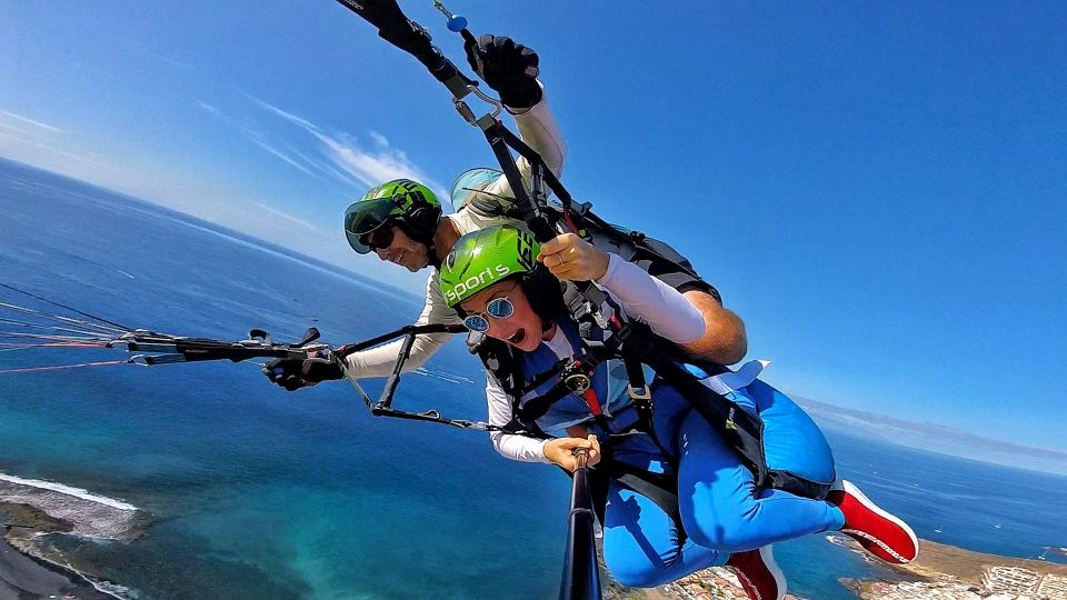Tenerife: Tandem Paragliding Flight - From hotel pickup to the take-off hillside in a small group