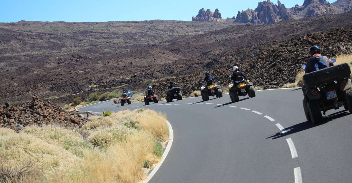 Tenerife: Teide National Park Quad Bike Tour - Safety First: Gear Rules, License B, and What Not to Do