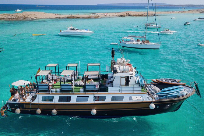 The Formentera Cruise in Balearic Islands - Stop 3: S’Espalmador for SUP and post-lunch water time