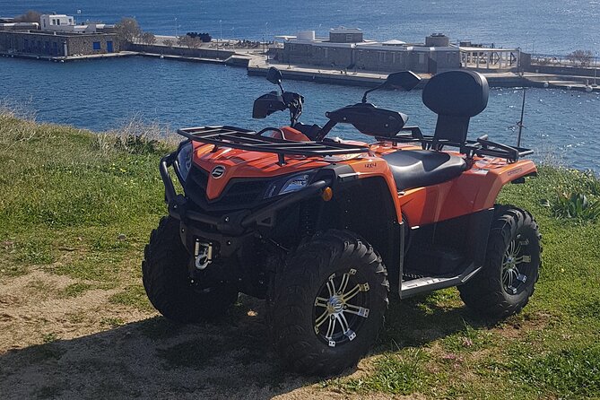 THE ORIGINAL Rent an ATV/QUAD 450cc and explore mykonos on wheels - Getting your ATV in Mykonos: port pickup and quick orientation