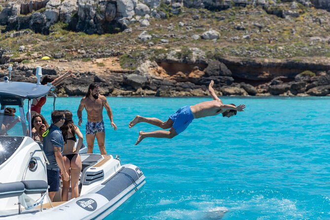 The White Lotus Taormina and Giardini Naxos Boat Tour - The water plan: swim stops, snorkeling, and cave time