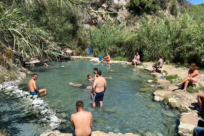 Thermal Baths natural hot spring and Greek Temple of Segesta - Small tips that make a big difference in Sicily heat and dust