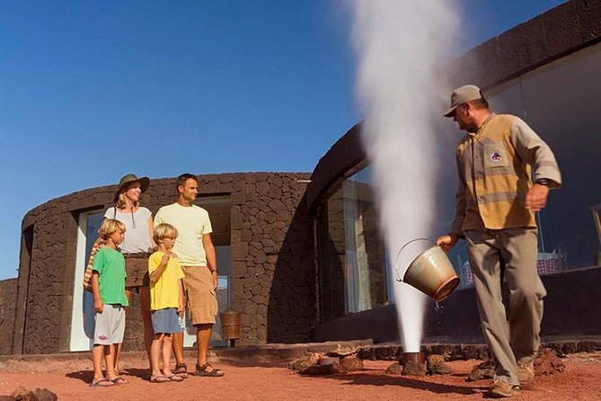 Timanfaya Park & Camel Ride (extra cost) - Short South Tour - Islote de Hilario: A short geothermal stop with free admission