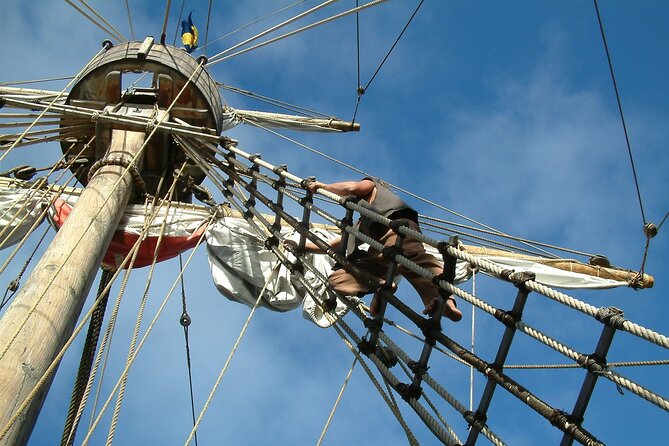 Time Travel on Columbus Replica Flag Ship in Madeira - The Cabo Girão viewpoint: clear water and a sea-cliff moment