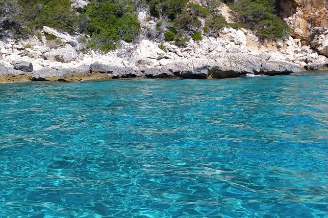 Tour in Gommone di Cala Mariolu e Goloritzé con Skipper - Cala Goloritzé: quick snorkel and big-photo energy