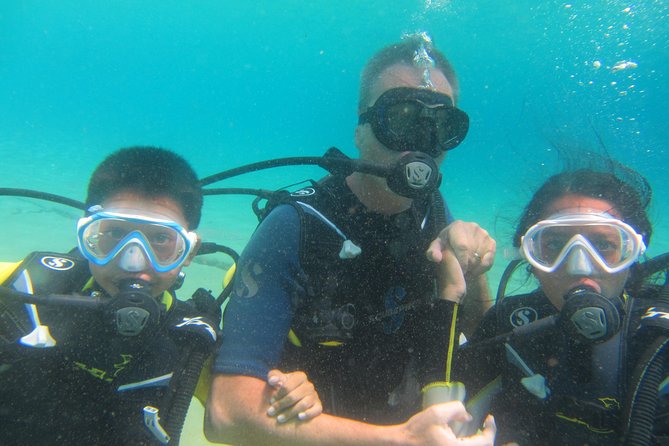 Try a DIVE, discover scuba diving in Mykonos - What you get besides the underwater time: photos and DAN insurance
