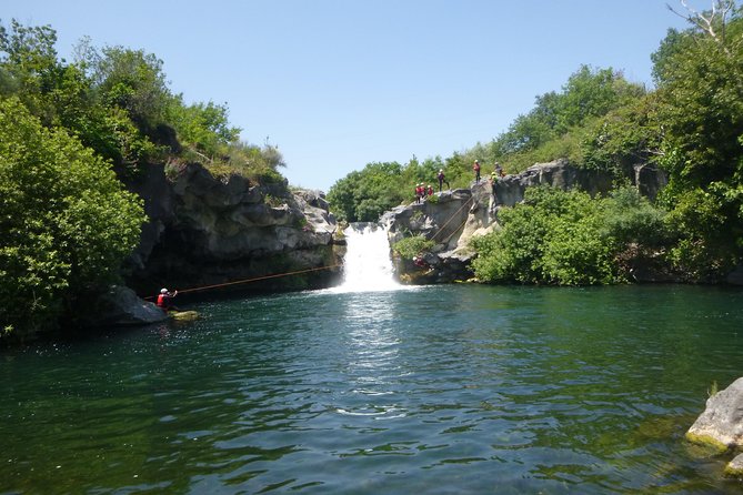 TuffAlcantara - dives, slides and lots of fun in the Alcantara river - Le Gole dell’Alcantara: swimming, climbing, natural slides, and optional jumps