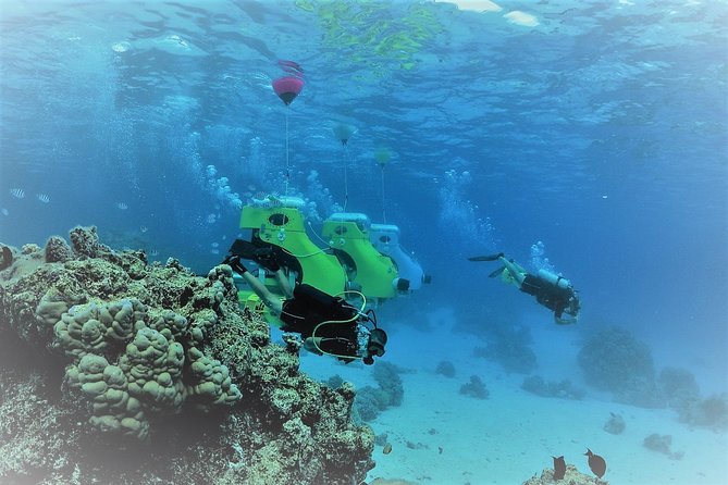 Underwater Scooter - The one snag to plan for: ear pressure on the way down and up