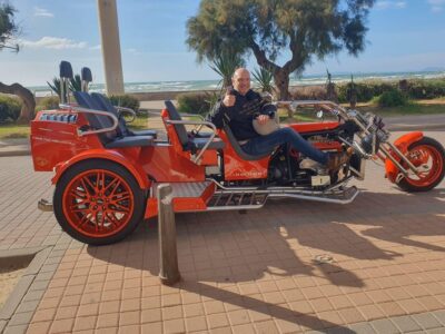 V8 Trike Tour mit Fahrer/Guide für max 4Gäste - Small Group, Safety-First Riding with Guide Ralf