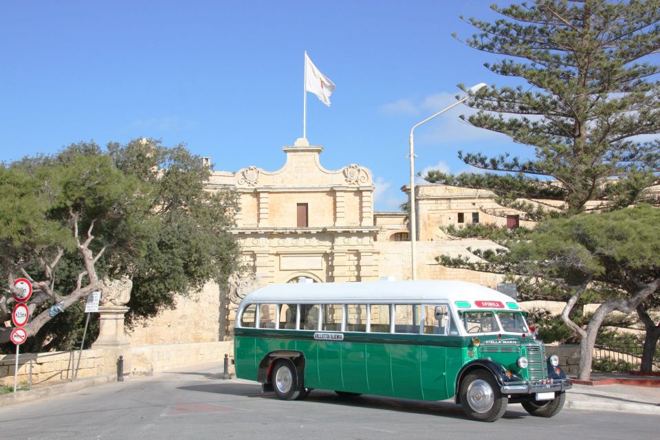 Valletta: Vintage Bus to Valletta, Sliema, Rabat & Mdina - Key Points to Know Before You Go