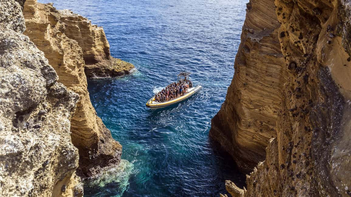 Vila Franca Islet: Around The Islet Guided Boat Tour - What the Guide Teaches: Submerged Volcano Geology, Habitat, and Local Stories