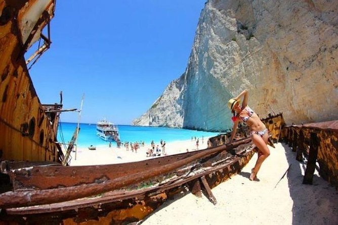 VIP Full Day Tour Shipwreck Blue Caves and top view - VIP Full Day Zakynthos: what makes the pacing work
