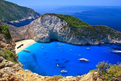 VIP Full Day Tour Shipwreck Blue Caves and top view - Bochali View Point and Xigia Sulfur Beach: easy starts with real payoffs