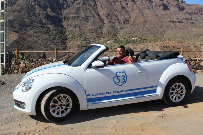 Vw Beetle Convertible Island tour Discover the island on a different way - Stop 1 in San Bartolomé de Tirajana: views, history talk, and first aloe time