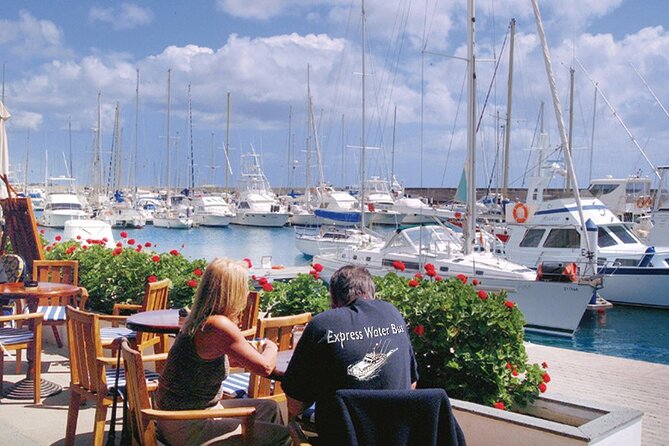 Water Taxi: Puerto del Carmen - Puerto Calero - The timetable reality: choose your sailing, then build in a little slack