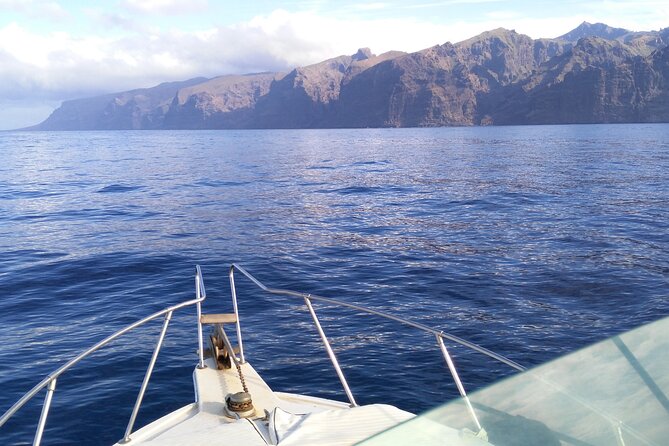Whale and dolphin watching tour Los Gigantes and Masca in small groups - Los Gigantes cliffs from the ocean: why the views hit harder by boat