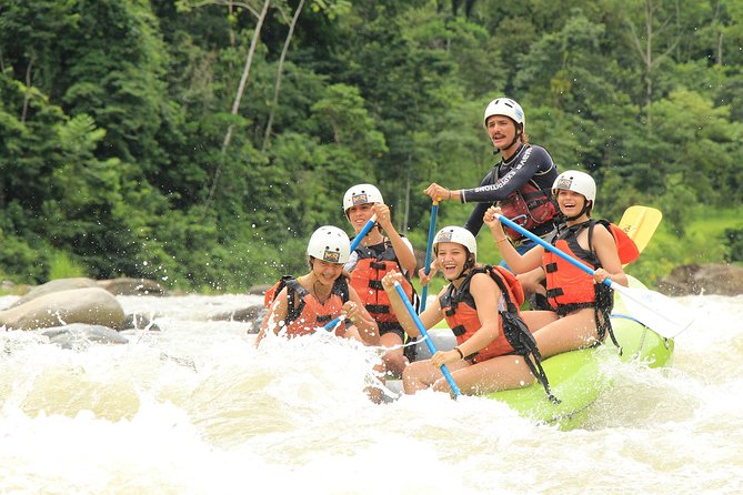 Whitewater Rafting Savegre River Class II & III + Waterfall Break - Food and Energy: Snacks Now, Lunch Later by the River