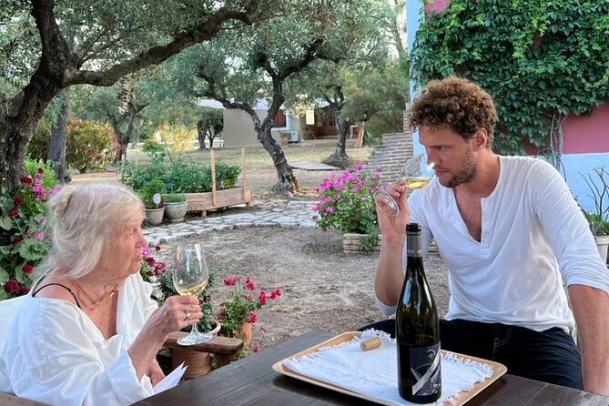 Wine Tasting with Panagiotis aka Chilly August - Bread, Cheese, Cold Cuts, and Greek Meze That Keep It Comfortable