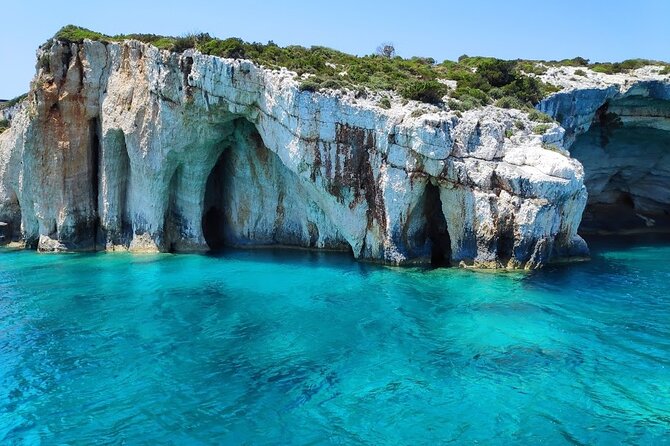 Zakynthos All Day Tour Shipwreck beach, view point-Blue Caves - Old Olive Tree and Therianos Family Farm: food stops that feel real