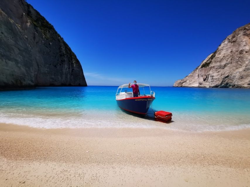 Zakynthos: early morning Shipwreck,Blue Caves and view point - Porto Vromi Maries and the small-boat ride into the action