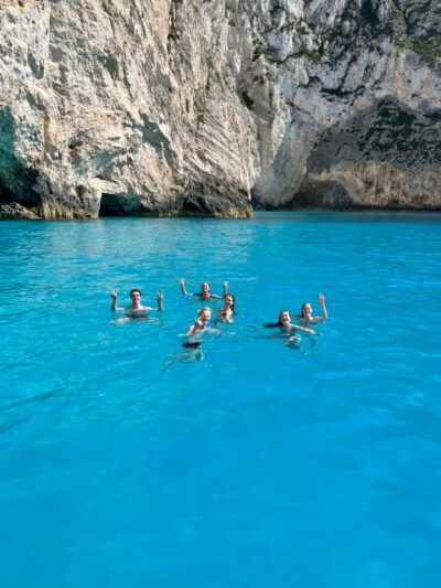 Zakynthos: Glass-Bottom Boat to Navagio, Caves & White Beach - Getting started at Anafonitria red boats (and what pickup really means)