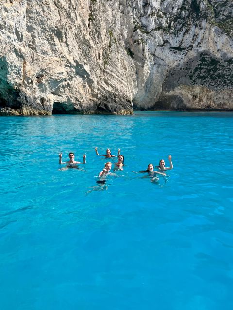 Zakynthos: Glass-Bottom Boat to Navagio, Caves & White Beach - Getting started at Anafonitria red boats (and what pickup really means)