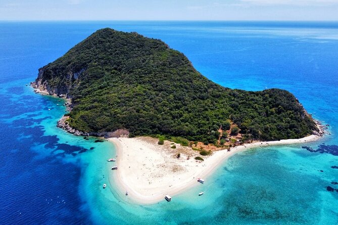 Zakynthos Half Day swimming tour to Turtle island and keri caves - Stop 4: Marathonisi Front Beach for Golden Sand and Extra Time