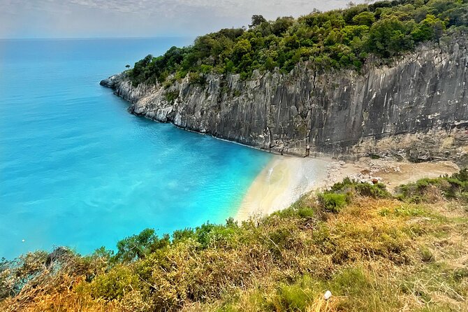Zakynthos Half day tour Shipwreck beach Blue Caves by small boat - Xigia Pigadi Sulfur Beach: A Short Natural Spa Break