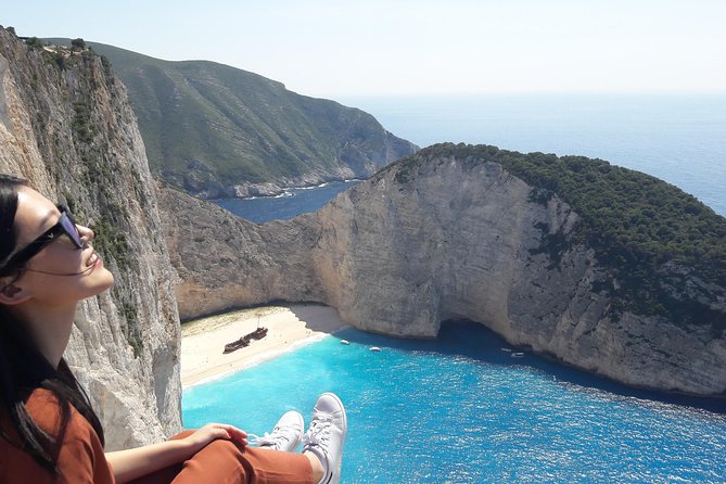 Zakynthos : One day small group tour to Navagio beach Blue Caves & top view - From your hotel to the north-coast action: pickup that matters