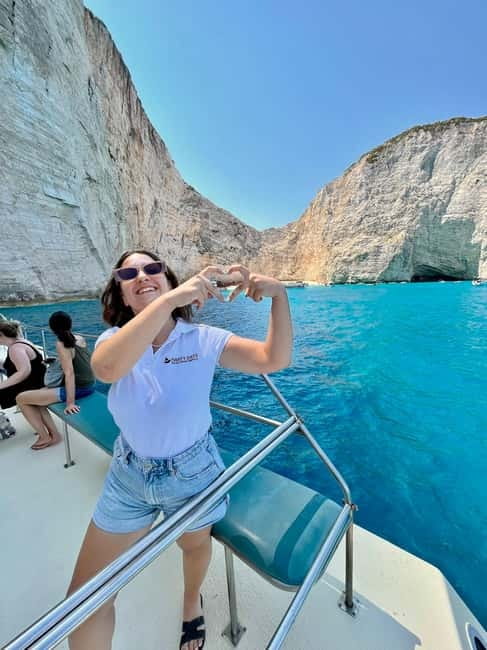 Zakynthos: Private Shipwreck & Blue Caves Tour by Land & Sea - Makris Gialos to Navagio: The Shipwreck Viewpoint That Sets the Mood