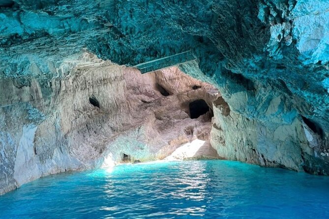 Zakynthos Shipwreck Beach with Blue Caves Land and Sea Tour - Blue Caves by boat: where the day earns its keep