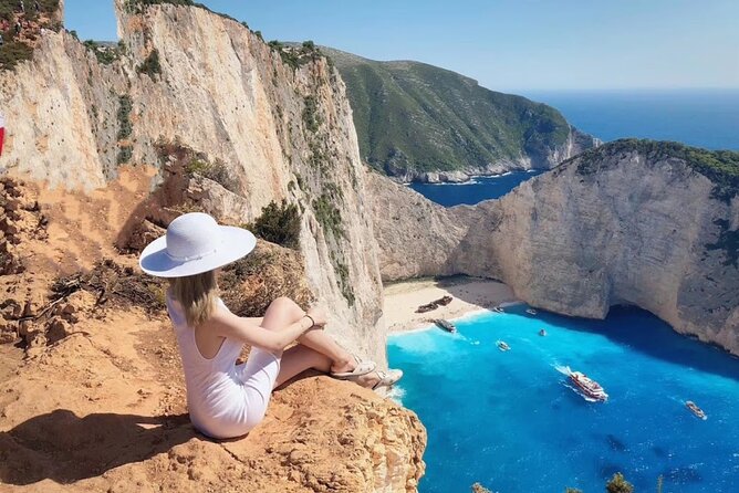 Zakynthos Small Group Tour Shipwreck and Blue Caves Land & Sea - Private van, then a boat: how this Zakynthos day really works