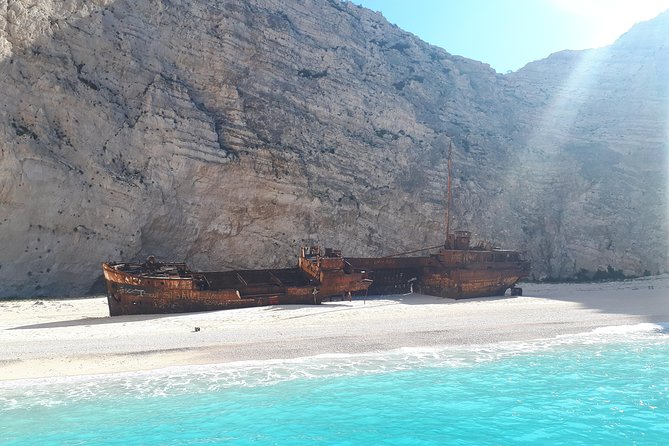 Zakynthos Small Group Tour Shipwreck bay Blue Caves by Land & Sea - Key things I’d zoom in on