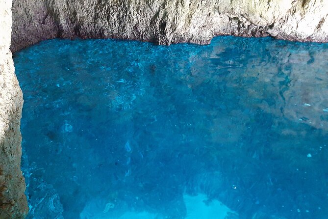 Zakynthos Small Group Tour Shipwreck bay Blue Caves by Land & Sea - Xigia Pigadi Beach: sulfur springs and a natural-spa vibe