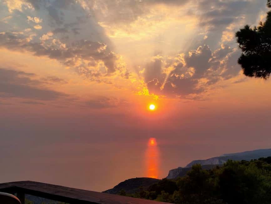 Zakynthos: Sunset Tour to Agalas Caves & Myzithres Viewpoint - Stop 1: Keri photo stop and a quick taste of village life