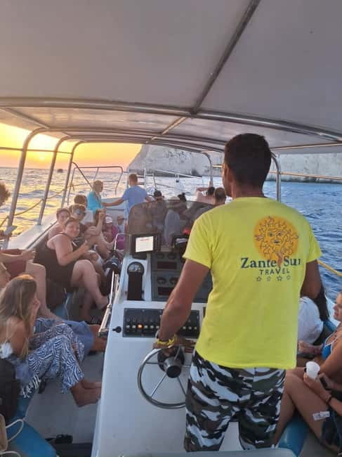 Zakynthos: Turtle Spotting, Marathonísi & Keri Caves Cruise - The itinerary in plain order: turtles, Marathonísi, then the Keri Caves
