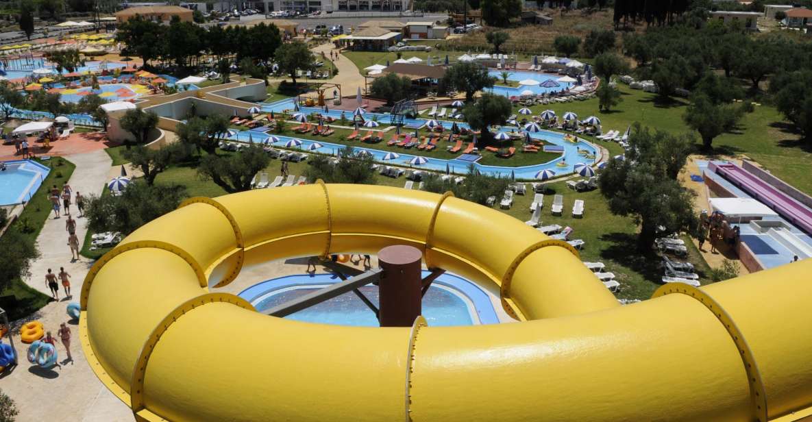 Zakynthos Water Park Entrance Ticket - Zante Water Village in Sarakinado: a big water park with family-friendly zoning