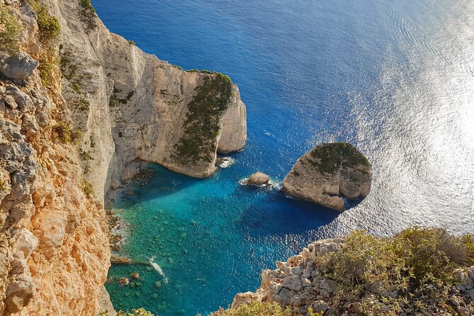 Zakynthos West Coast Tour and Navagio Bay - Face of Poseidon: the natural rock you can’t miss