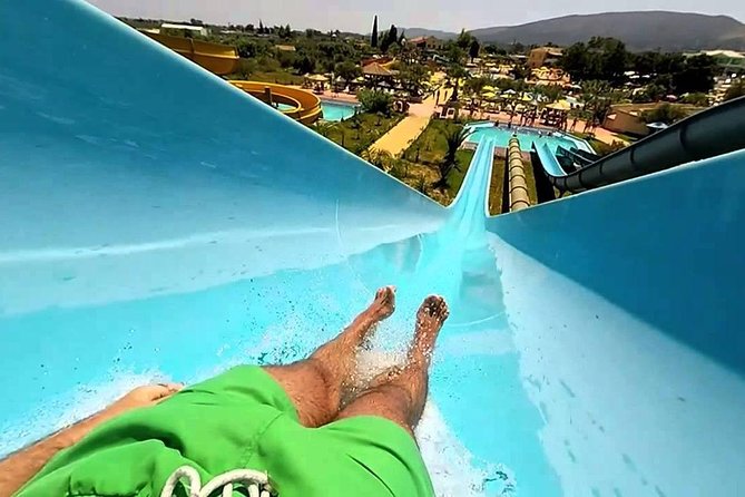 Zante Water Village Admission Ticket - Breaks that don’t kill the day: reception pool, jacuzzi, and shade